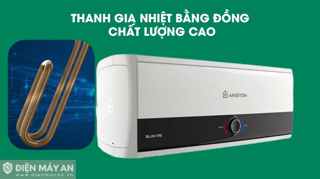 Bình nóng lạnh Ariston 30 lít SLIM3 30RS AG+ VN